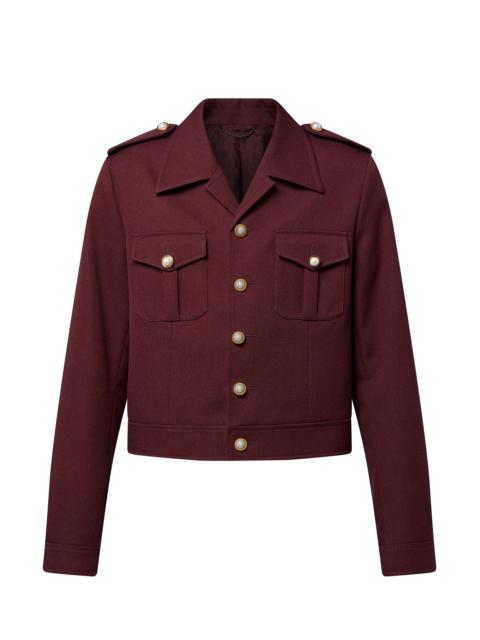 Louis Vuitton Classic Officer Wool Jacket