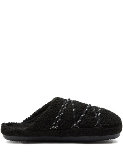 MOON BOOT Moon Boot Teddy Slip-on Slippers