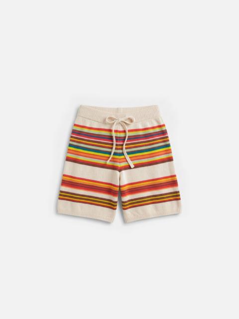 The Elder Statesman NIMBUS STRIPE SHORT