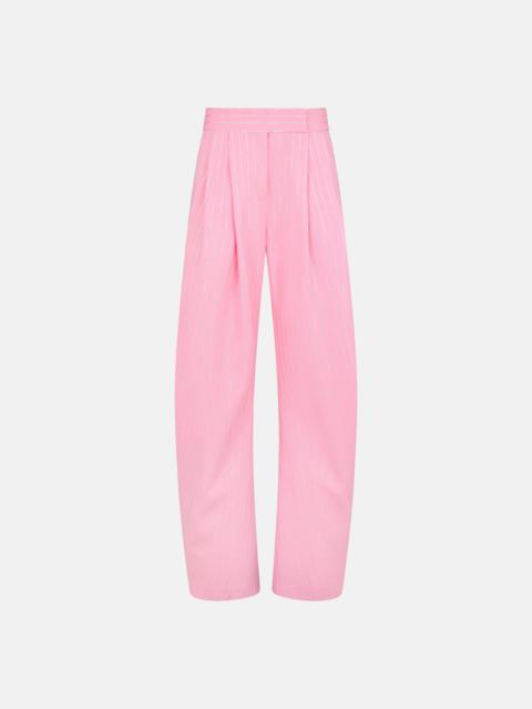 THE ATTICO ''GARY'' SUGAR PINK LONG PANTS