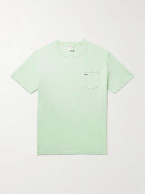 Noah Core Logo-Print Cotton-Blend Jersey T-Shirt