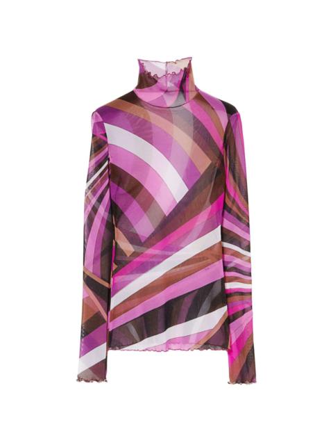 PUCCI Iride-print top