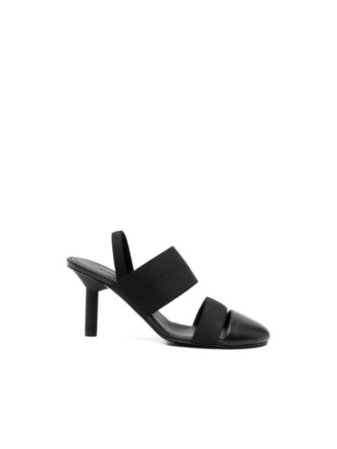 ALAINPAUL slingback elasticated-strap heeled pumps