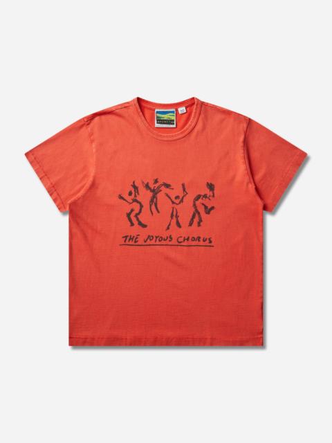 Vans Men's Julian Klincewicz Washed T-Shirt Mandarin Red