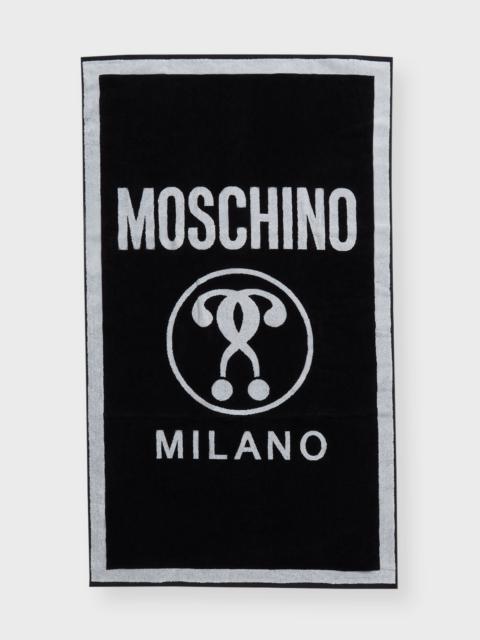 Moschino Men's Milano Beach Towel