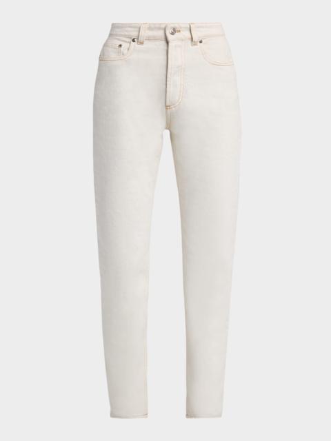 VERSACE Slim-Straight Ankle Jeans