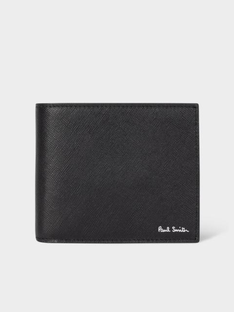 Black 'Mini Blur' Interior Billfold Wallet