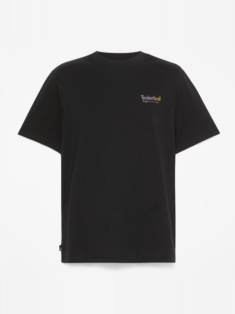 Timberland Men's Rugged Active Gear Back Graphic T-Shirt