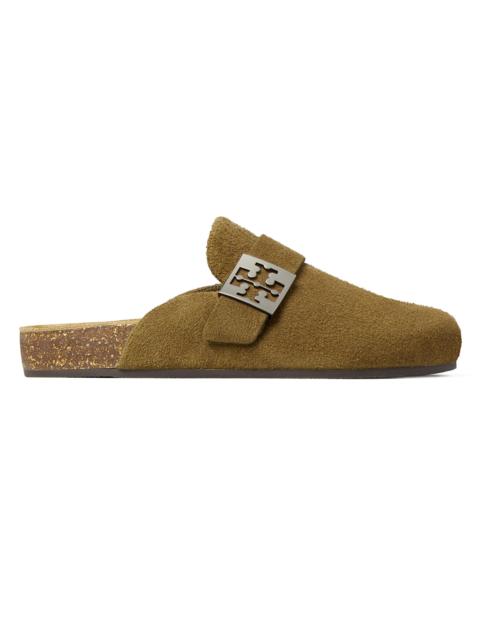 TORY BURCH Women's Mellow Suede Mules - Wild Olive