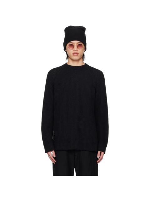 Devoa Black Raglan Sweater