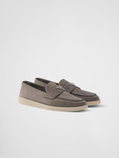 Prada Suede loafers