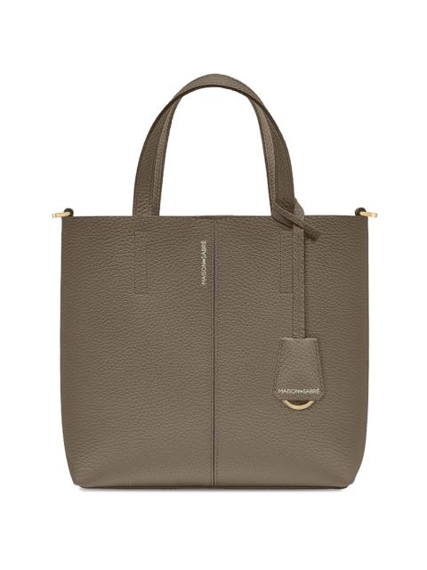 MAISON de SABRÉ Women's Small Leather Soft Tote Bag - Cashmere Matcha