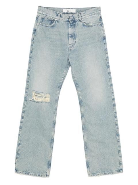 Séfr ripped swirl jeans