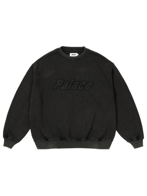 PALACE Palace Triple Stitch Crew Pigment Black
