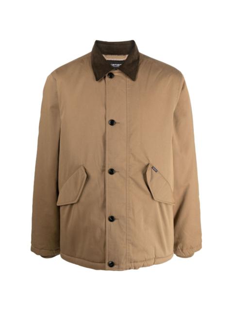 Carhartt Declan corduroy-collar jacket