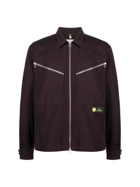 OAMC zip-up shirt jacket