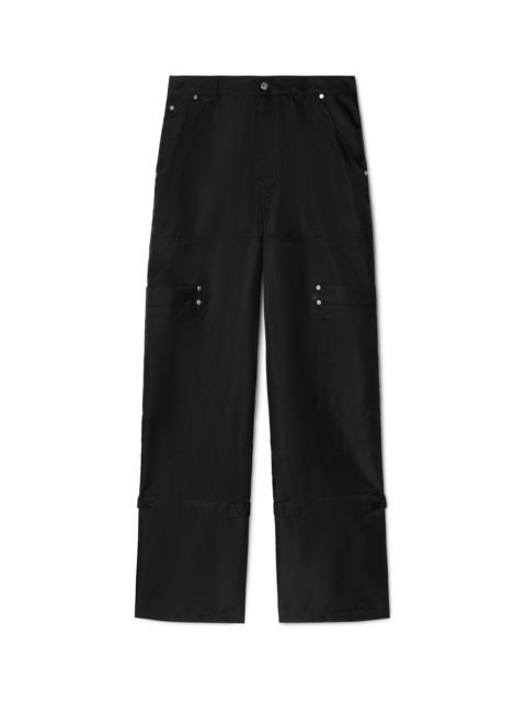 Off-White Black Nylon Carpenter Pants