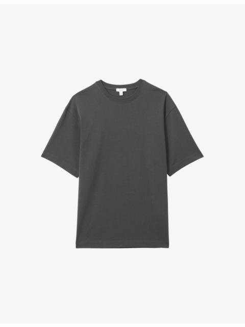 REISS Tate Oversized-Fit Cotton-Jersey T-shirt