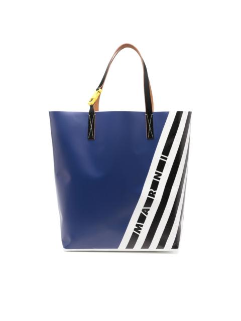 Marni logo tote bag