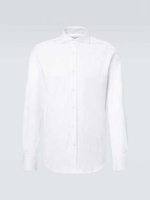 Brunello Cucinelli Cotton poplin shirt
