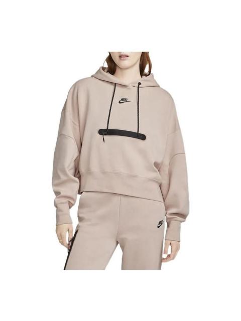 Nike (WMNS) Nike Sportswear Tech Fleece Pullover Hoodie 'Light Brown' DR4974-601