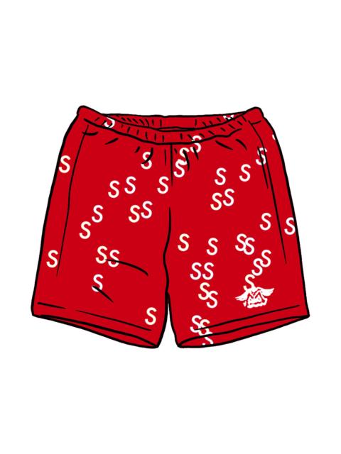 Supreme Supreme Embroidered S Sweatshort Red