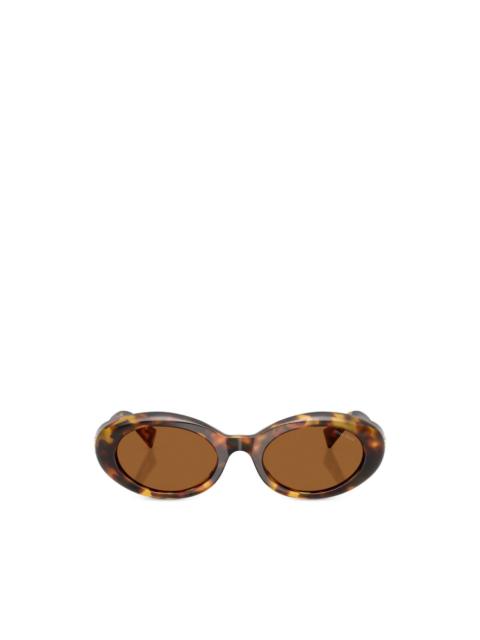 Miu Miu Rêverie oval-frame sunglasses