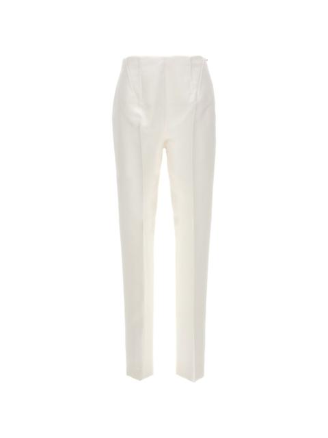 パンツ Sportmax Chocolate Stretch Nylon Skinny Ricetta Pant Sportmax Chocolate stretch nylon skinny Ricetta pant