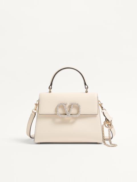 Valentino SMALL VSLING HANDBAG WITH JEWEL EMBROIDERY