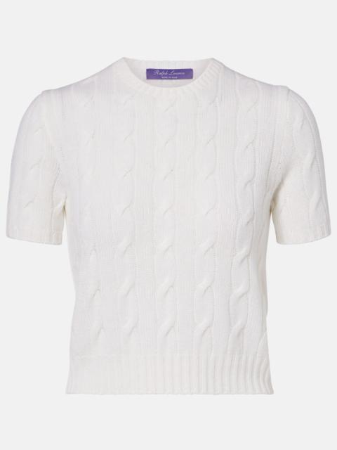 Ralph Lauren Cable-knit cashmere sweater