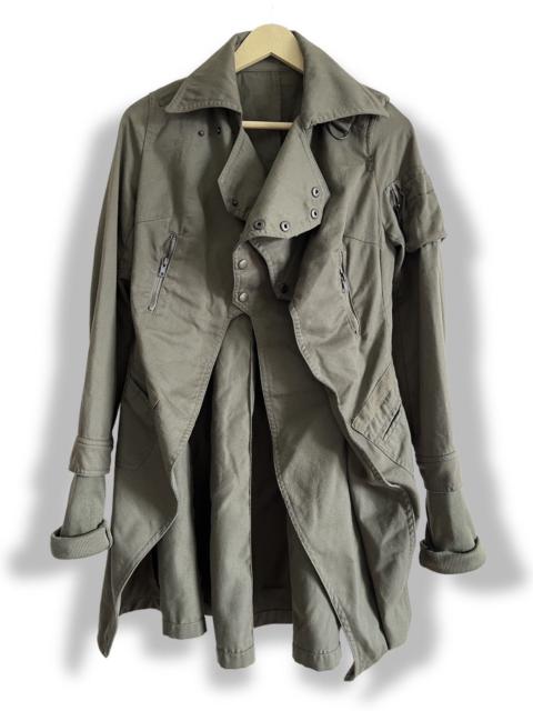 Other Designers If Six Was Nine × Le Grande Bleu (L.G.B.) - Seditionaries Bondage Under Cover Asymmetrical Army Parka