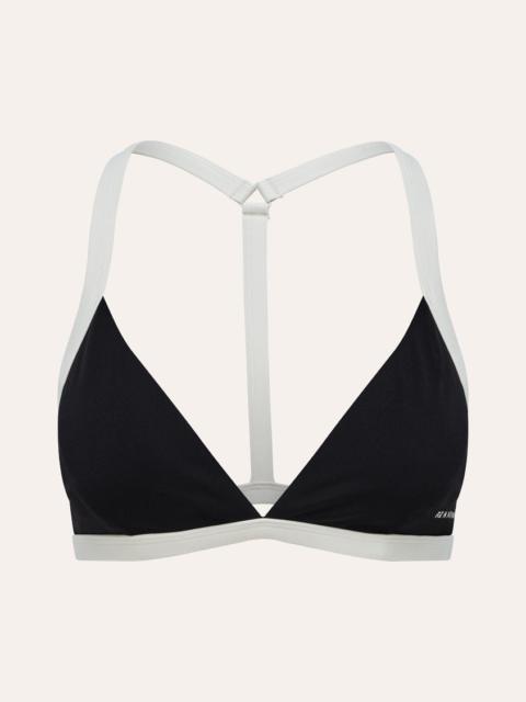 P.E NATION SIREN SPORTS BRA IN BLACK