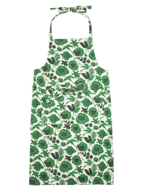 La DoubleJ Apron with Pocket - Wildbird Green
