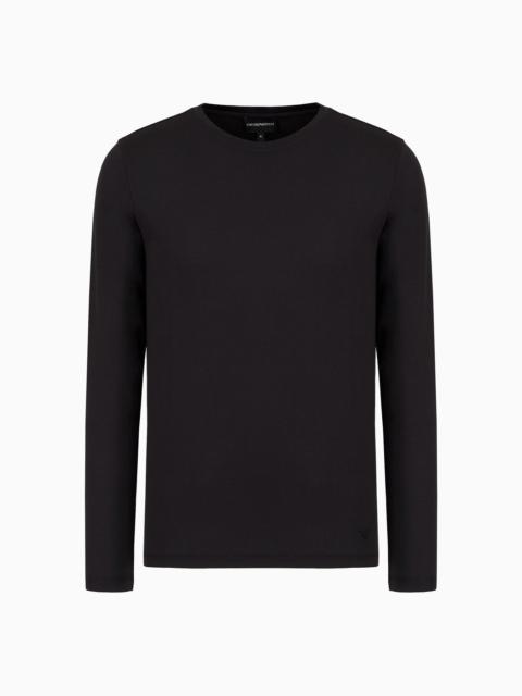 Silk/cotton blend jumper