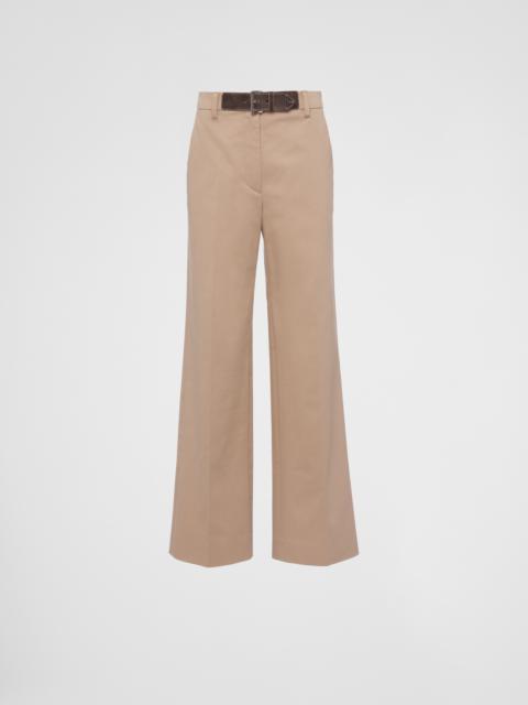 Gabardine pants