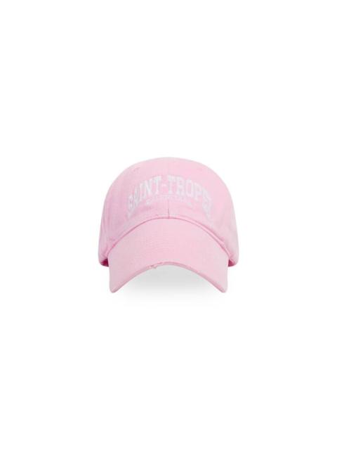 BALENCIAGA Men's Cities Saint Tropez Cap in Pink
