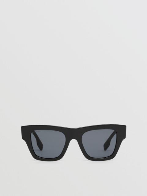 Burberry Bio-acetate Square Frame Sunglasses