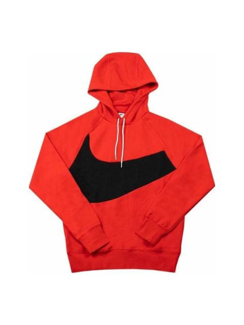 Nike Nike Sportswear Swoosh Tech Fleece Pullover Hoodie 'University Red Black' DD8222-657