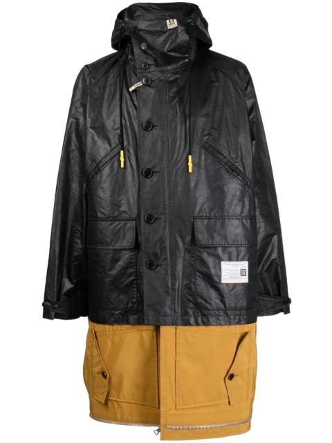 Maison MIHARAYASUHIRO layered hooded coat