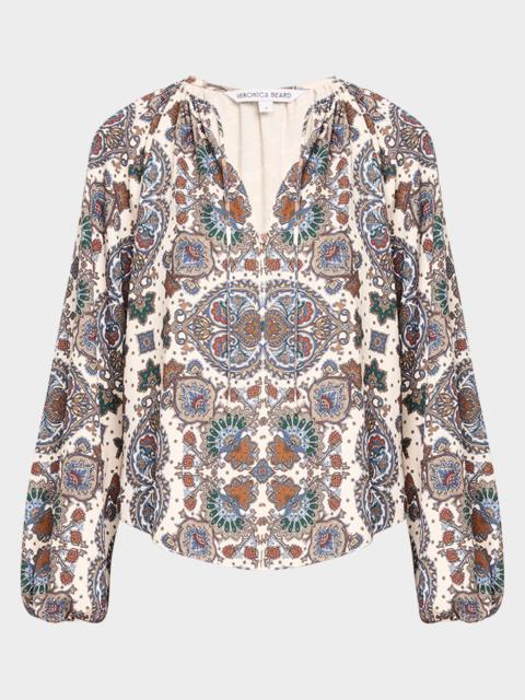 VERONICA BEARD Solay Long-Sleeve Blouse