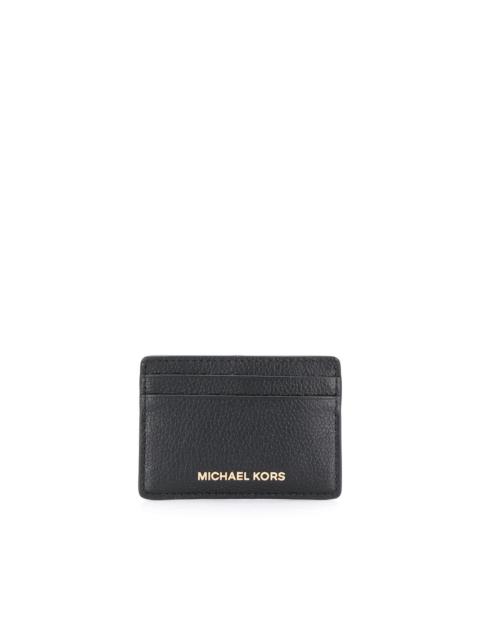 MICHAEL KORS pebbled cardholder