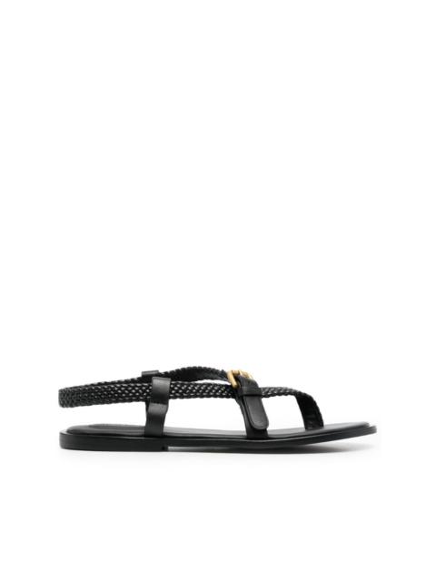 braided strap sandals