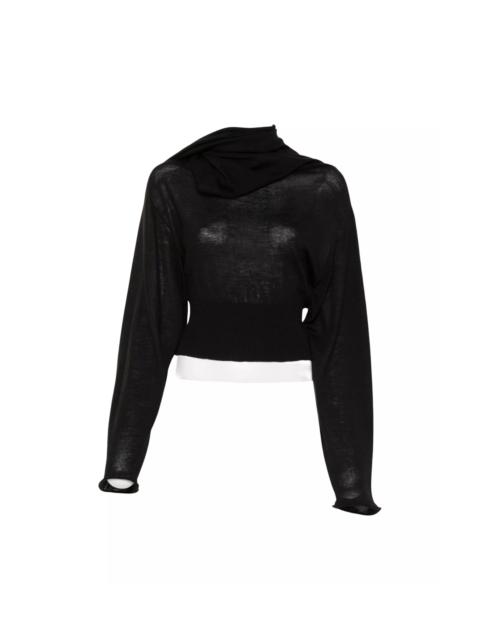 Rick Owens Scarf Top