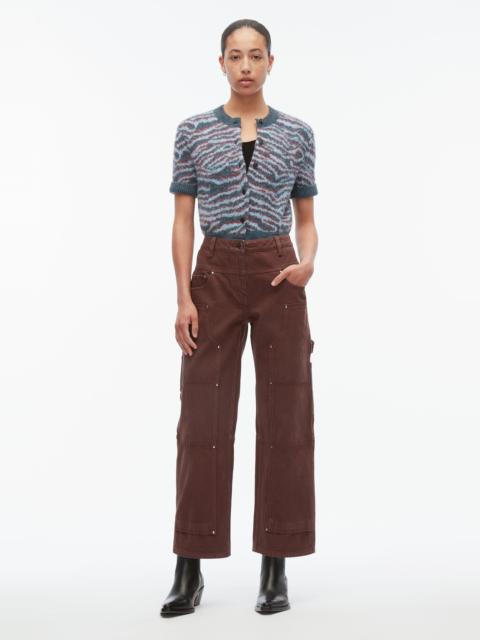 3.1 Phillip Lim Denim Straight Leg Carpenter Pants