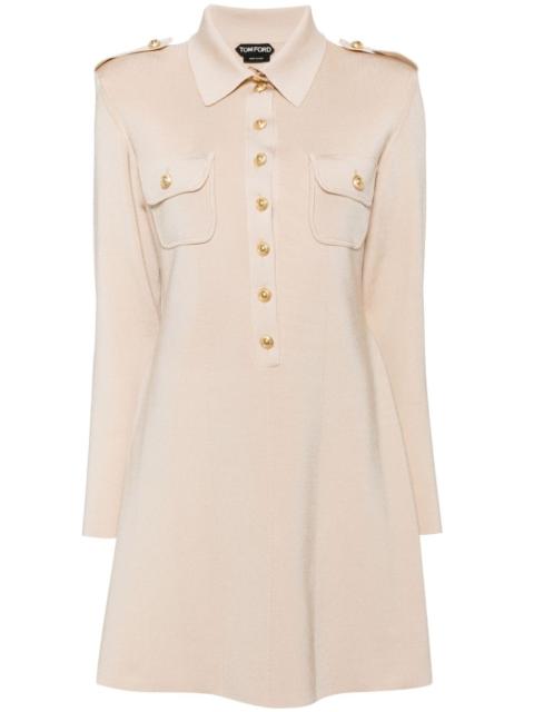 TOM FORD ribbed mini dress