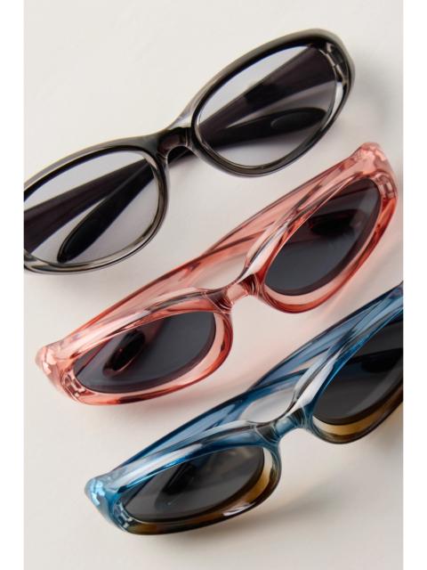 FREE PEOPLE Weston Wrap Around Sunglasses