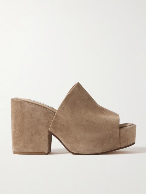 GABRIELA HEARST Ares Suede Platform Mules