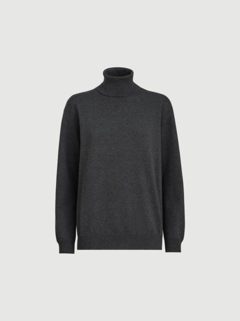 Brunello Cucinelli Cashmere turtleneck 스웨터와 monili
