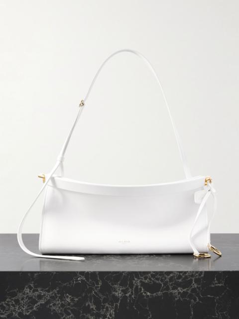 Alaïa Click E/W medium leather shoulder bag White