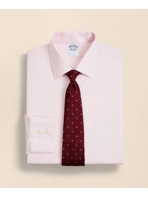 Brooks Brothers Stretch Supima® Cotton Non-Iron Twill Ainsley Collar Dress Shirt